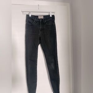 Everlane High-rise Black Skinny Jean
